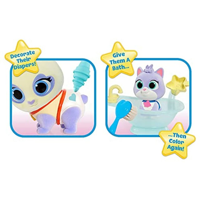 T.o.t.s. Disney Junior Nursery Bath Station Tots Kiki Cat Precious Panda Bathtub for sale online