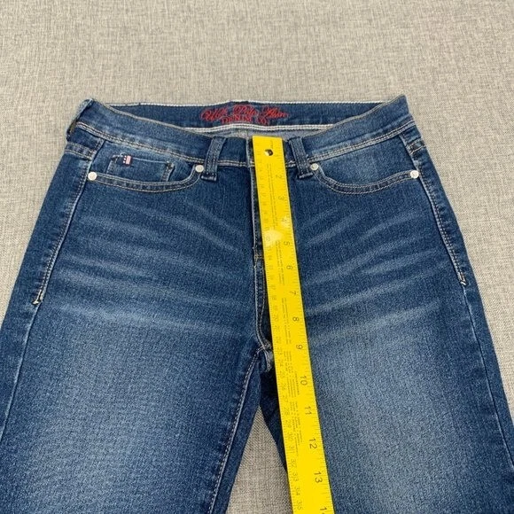 Polo para mujer U.S. Assn. Denim Co. Pantalones cortos auténticos talla 4 63 % algodón tiro medio Foto 4 de 4