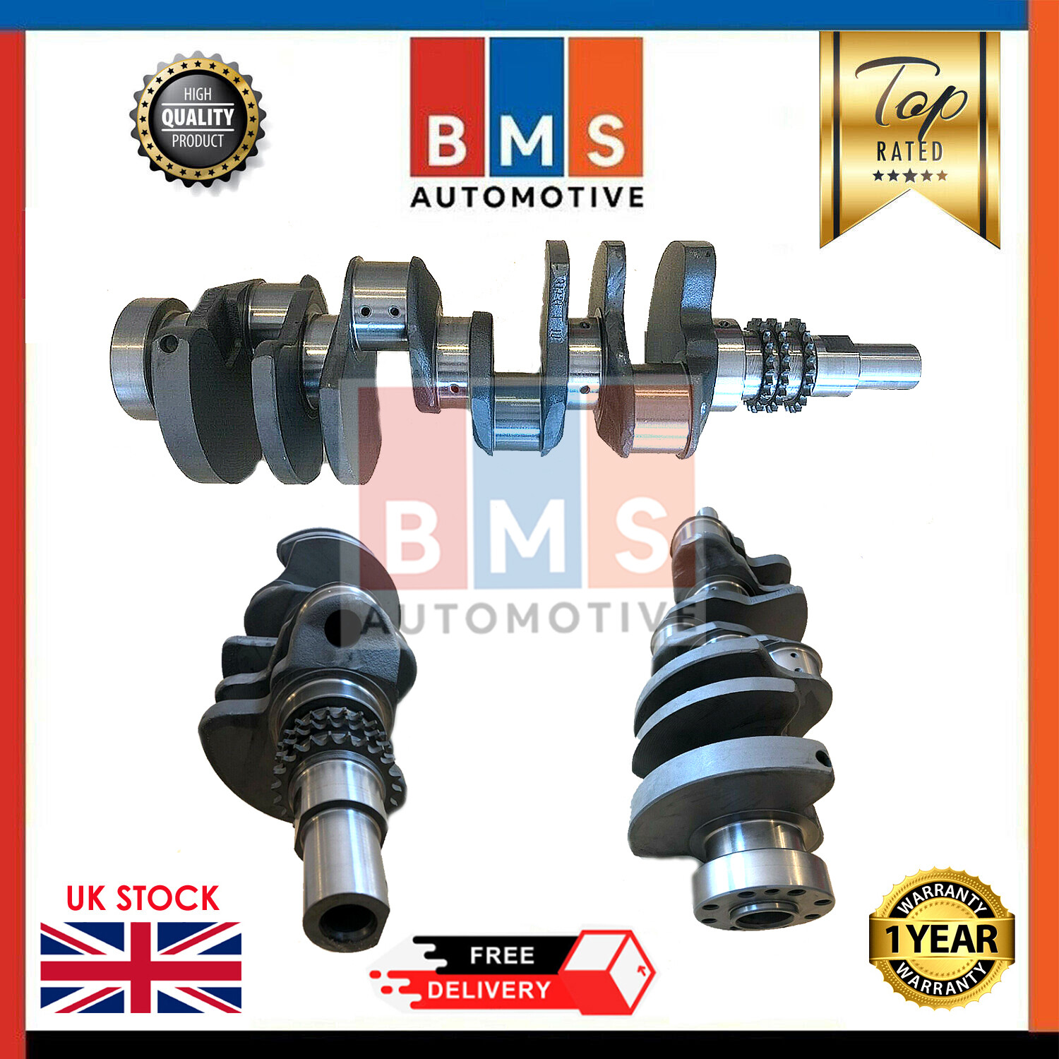RANGE ROVER IV (L405) 448DT 4.4D ALLOY STEEL CAST IRON CRANKSHAFT