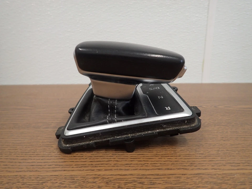 2017-2023 AUDI S4 S5 S-line TRANSMISSION gear shifter knob boot bezel handle OEM - Image 4 of 4