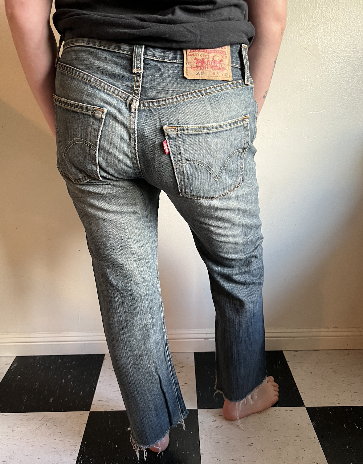 levis 501 blue black