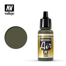 Vallejo 71017 Model Air Russian Green 4BO Acrylic Paint 17ml - US