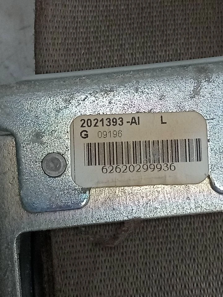 Used Front Left Seat Belt Front fits: 2007 Nissan Quest bucket driver retractor Foto 3 de 4