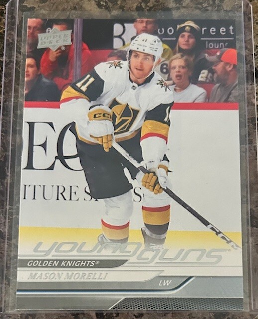 2024-25 Upper Deck Series 1 Young Guns Mason Morelli #205 (RC)
