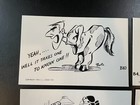 Ed Bortz Postcard Lot of 7 - Humor - Clean back unused - 1954 - L.L. Cook Co. — photo 2