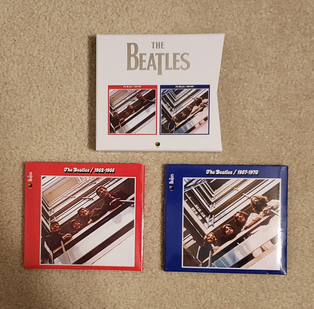 THE BEATLES 1962-1966 & 1967-1970 Limited Edition 2023 4CD Set in Slipcase