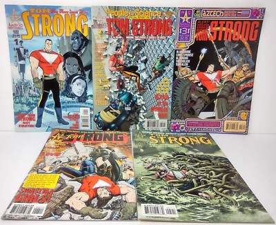Tom Strong Issues 1 2 3 4 5 Americas Best Comics 1999 First Printing