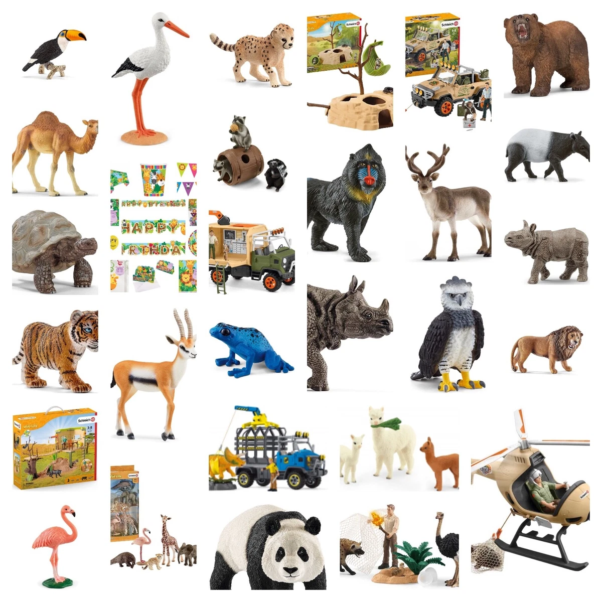 Schleich wild store animals