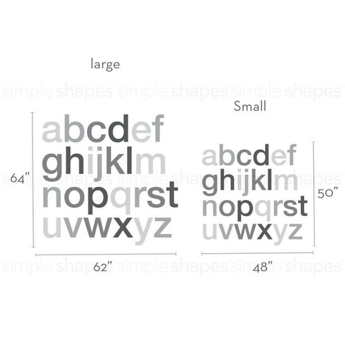 Alphabet Wall Decals - Bild 7 von 15