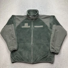 U.S. Military ECWCS Gen III Fleece Jacket Size Large Long POLARTEC Foliage Green