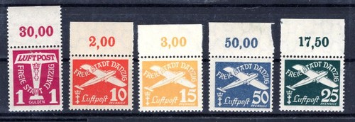 Gdansk 251/55OR Upper Rim ** MNH MINT NEVER HINGED (DA7753