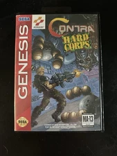 Contra Hard Corps (Sega Genesis) Complete CIB Authentic Works🔥
