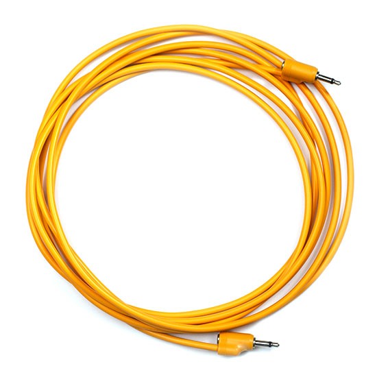 Tiptop Audio Stackcable 3.5mm Eurorack Patch Cable - Orange, 3.5 m