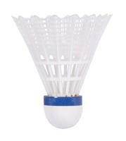 Federball Set 3Er Bonmac Victor Nylon Shuttle 2000 Gold Weiß Blau