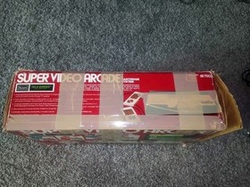 Sears Intellivision Super Video Arcade Console in Box + 18 Games Works See Pics 