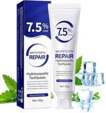 7.5 Hydroxyapatite Toothpaste, Toothpaste for Advanced Enamel Protection, Ge...