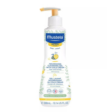 Mustela Nourishing Baby Cleansing Gel w/ Cold Cream Body Wash  Shampoo 10.14oz