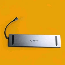 Totu Docking Station : 13 in 1 Usb C Docking Station : Gray Color : Broad Compat
