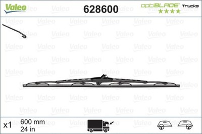 VALEO Wischblatt Scheibenwischer OPTIBLADE TRUCKS 628600 für CF MERCEDES TRANSIT