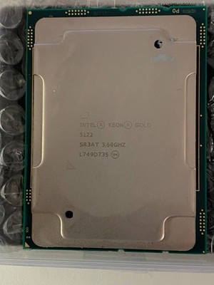 Intel Xeon Gold 5122 3.6GHz 4-Core 8-Thread LGA3647 Server CPU Processor SR3AT  