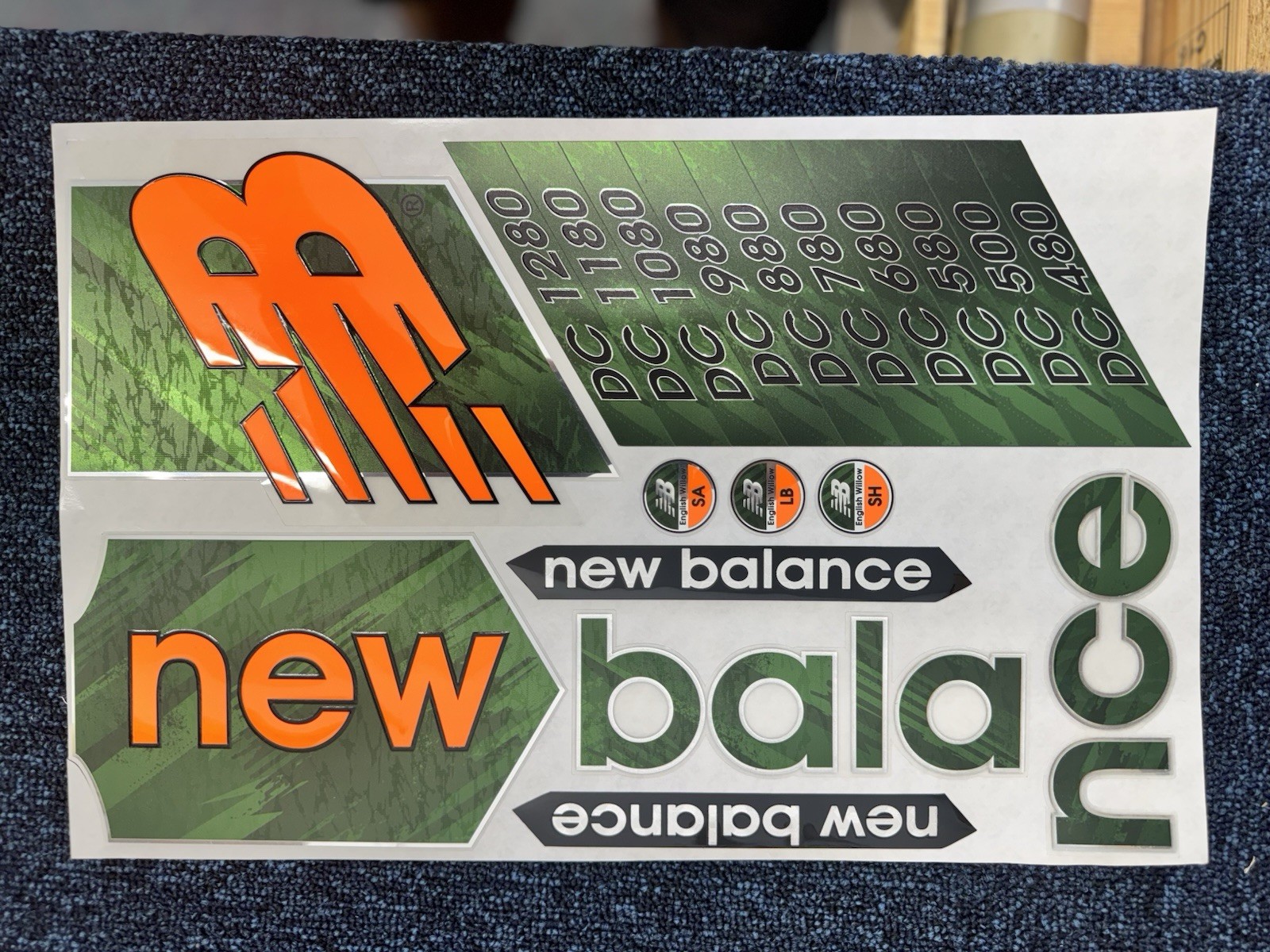 New Balance DC Sticker Set