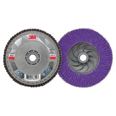 7100242990 - 3M Flap Disc 769F 120plus Quick Change T29 4-1/2 in x 5/8 in-11