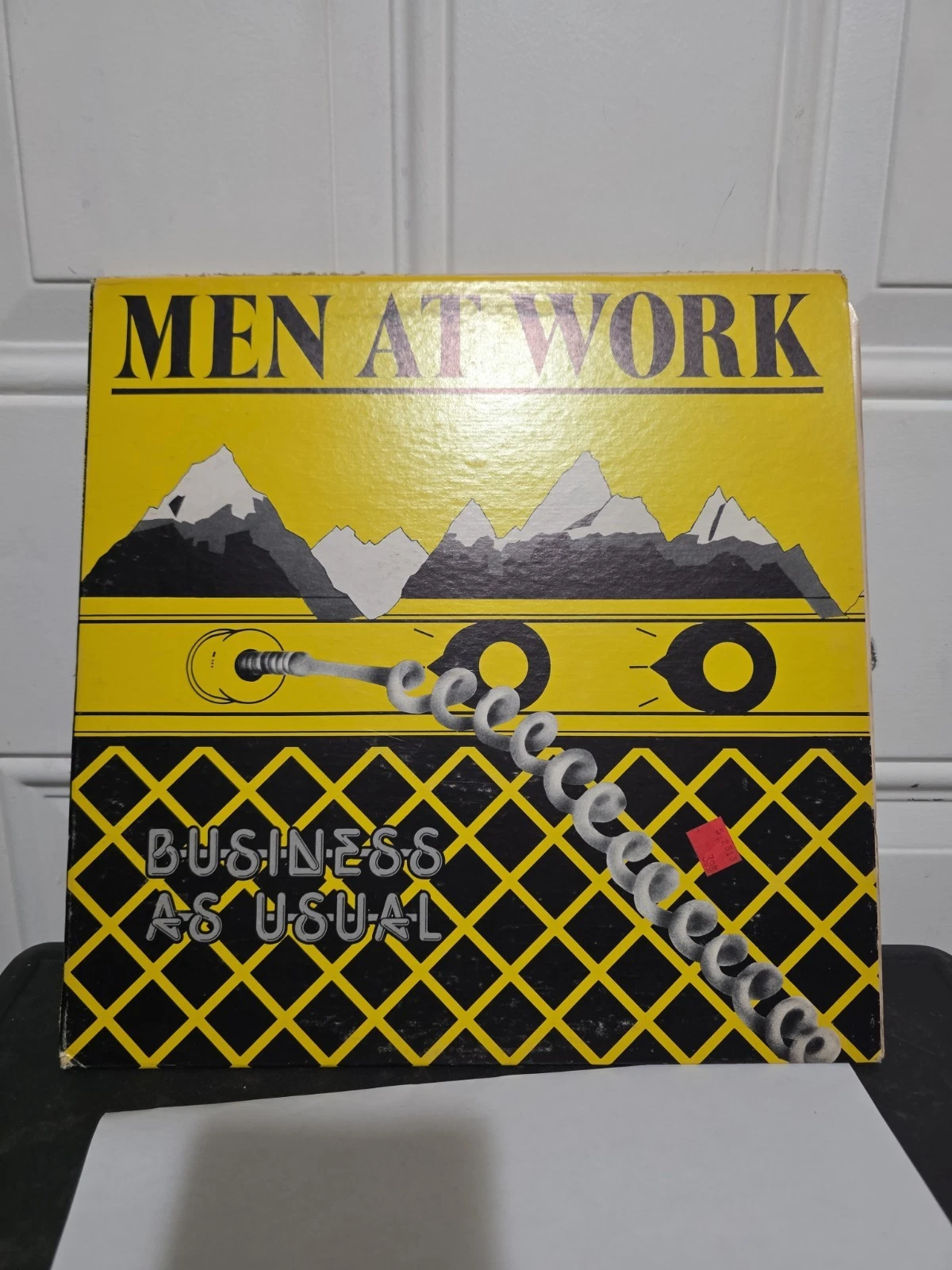 MEN AT WORK BUSINESS AS USUAL 1981 LP VINYL ALBUM