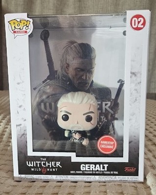 Funko Pop! Games The Witcher III Wild Hunt Geralt GameStop Exclusive 02