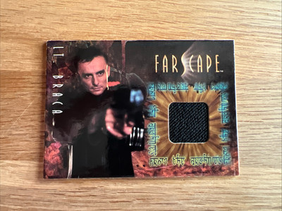 Farscape Season 4 Trading Card C19 Lt. Braca Costume Piecework Rare Mint