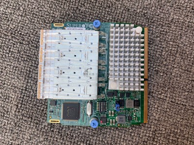 SuperServer AOC-MTG-i4SM Four port 10G fiber optic network card Intel XL710
