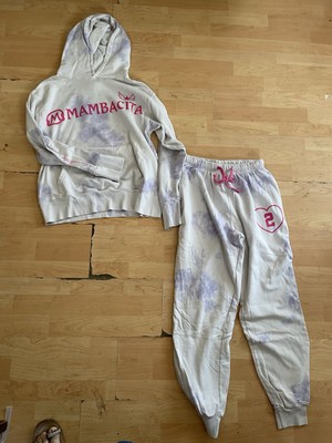 DANNIJO X MAMBA MAMBACITA Purple Tie Dye Set Hoodie Pants S Women S22