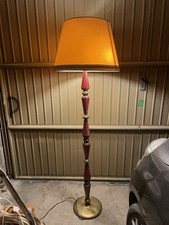 PIANTANA VINTAGE LAMPADA CERAMICA OTTONE ANTICA BAROCCA MODERNARIATO DESIGN 