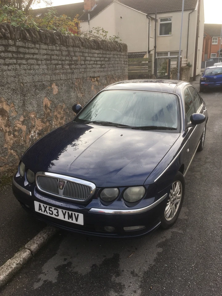 Rover 75 CDTi, dark blue, diesel, manual, 245,000 miles, 2004, repair or spares - Image 2 of 4