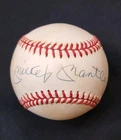 UDA JSA MICKEY MANTLE SIGNED AUTO OFFICIAL AMERICAN LEAGUE BASEBALL YANKEES