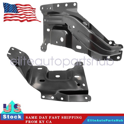 2Pcs Front Side High Strength Steel Bumper Mounting Plate Fits 21-23 Ford F-150