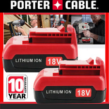 2PACK 18V Lithium Ion Battery FOR Porter Cable 18 Volt PC18B PC18BL PC18BLX Tool