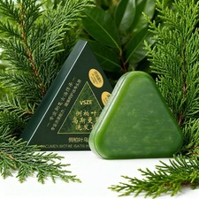 Nature Triangl Green Soap Shampoo Usman Grass...