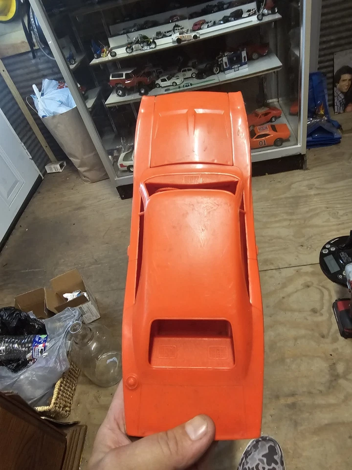 VINTAGE PROCESSED PLASTICS DUKES OF HAZZARD GENERAL LEE DODGE CHARGER 1/18 - Image 2 of 4