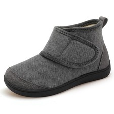 LeIsfIt Slipper Boots for Women Wide Warm House Shoes Non-slip Diabetic... 