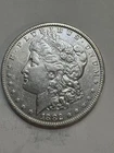 1882 Morgan Silver Dollar Coin, Frosty Solid Gem BU MS++++