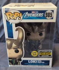 Funko Pop Loki With Scepter #985 GITD Entertainment Earth Exclusive Avengers