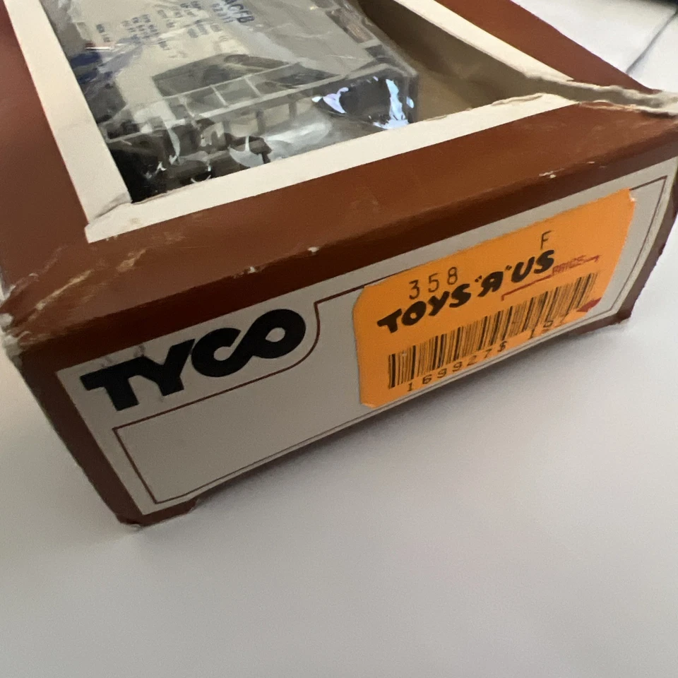 Tolva de flujo central Kellogg's escala TYCO HO #358A vagón de tren con caja Foto 4 de 4