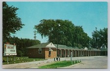 Midland Michigan Circle Motor Court MI Posted c1967 Postcard