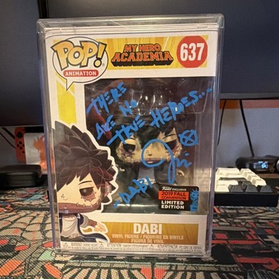 My Hero Academia Dabi Signed Funko Pop #637