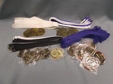 Mixed Lot Cheerleading Medals   21 pcs   Gold...