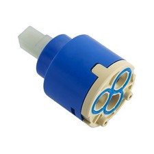 35mm Faucet Cartridge, CUPC Certified, Single Handle 35mm-Short Leg, Blue
