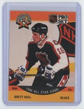1990-91 Pro Set NHL Brett Hull . St. Louis Blues #342