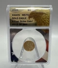 2025 $5 Gold Eagle ANACS MS70 First Strike 1/10 oz Gold Coin