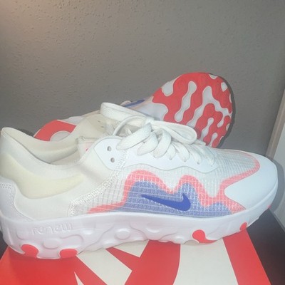 Nike Renew Lucent Men s White/Hyper Royal/Bright Crimson Low Top BQ4235-101