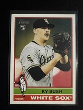 2025 Topps Heritage Base Ky Bush RC Chicago White Sox #154 BUY 3 GET 1 FREE